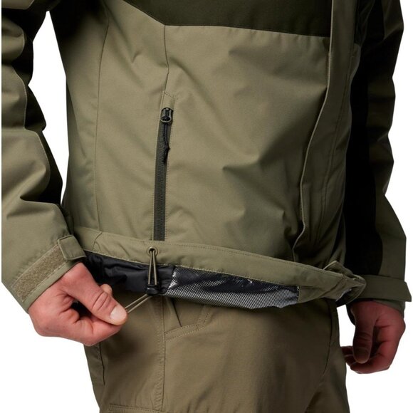 Columbia Green Tipton Peak III Omni Heat Insulated Jacket Men’s XLT Big & Tall - Picture 5 of 9